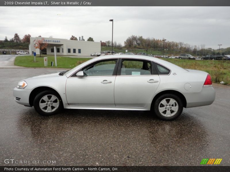 Silver Ice Metallic / Gray 2009 Chevrolet Impala LT