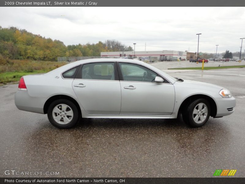 Silver Ice Metallic / Gray 2009 Chevrolet Impala LT