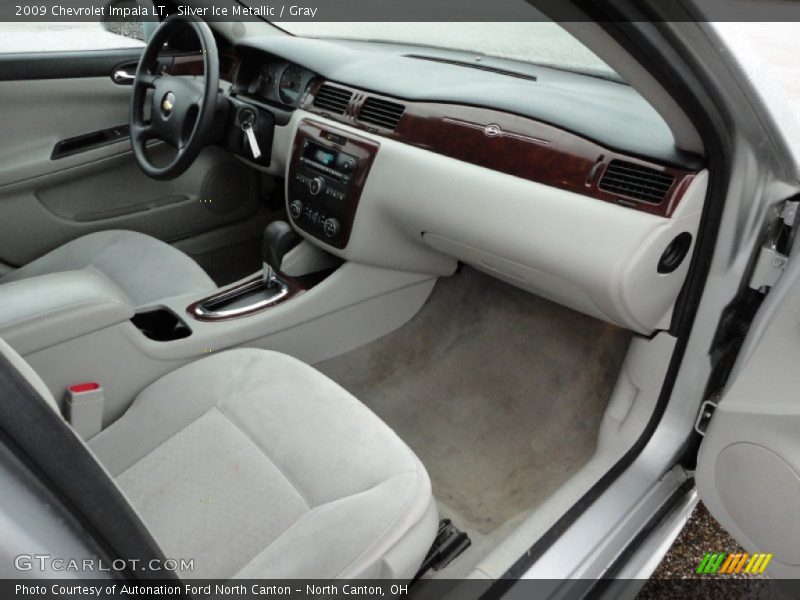 Silver Ice Metallic / Gray 2009 Chevrolet Impala LT