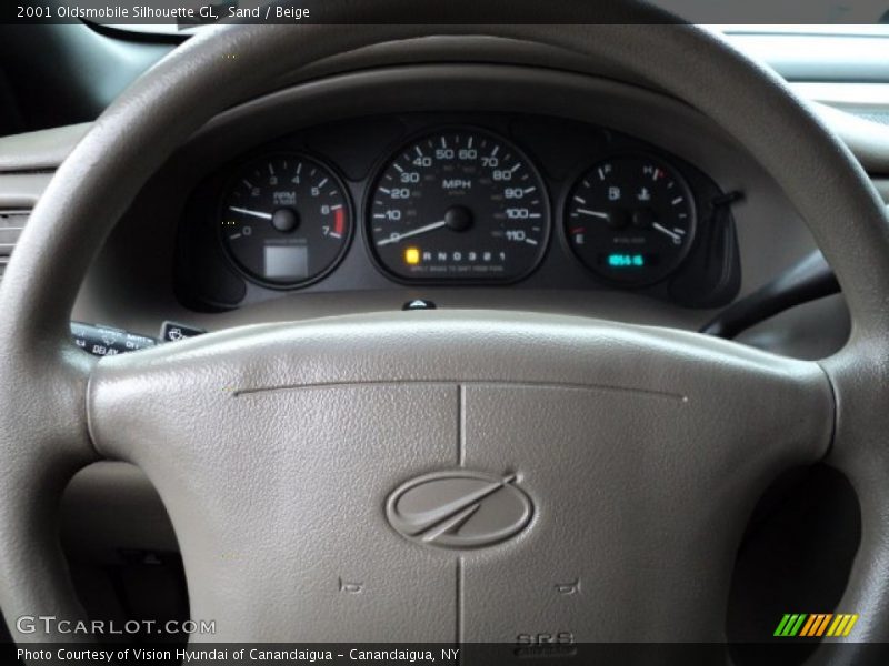 Sand / Beige 2001 Oldsmobile Silhouette GL