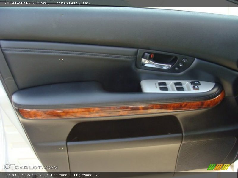 Tungsten Pearl / Black 2009 Lexus RX 350 AWD