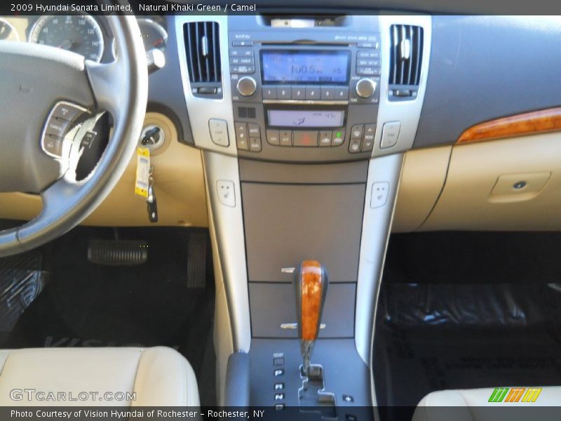 Natural Khaki Green / Camel 2009 Hyundai Sonata Limited
