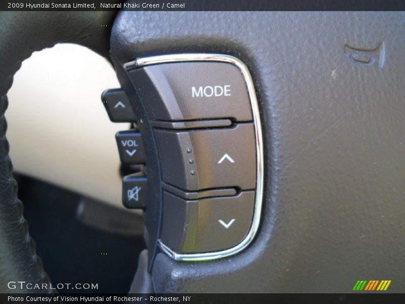 Natural Khaki Green / Camel 2009 Hyundai Sonata Limited