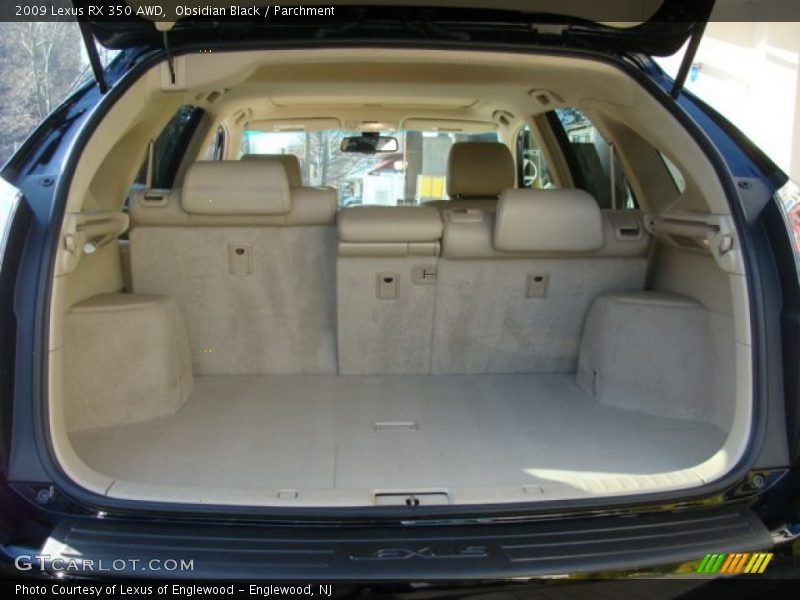 Obsidian Black / Parchment 2009 Lexus RX 350 AWD