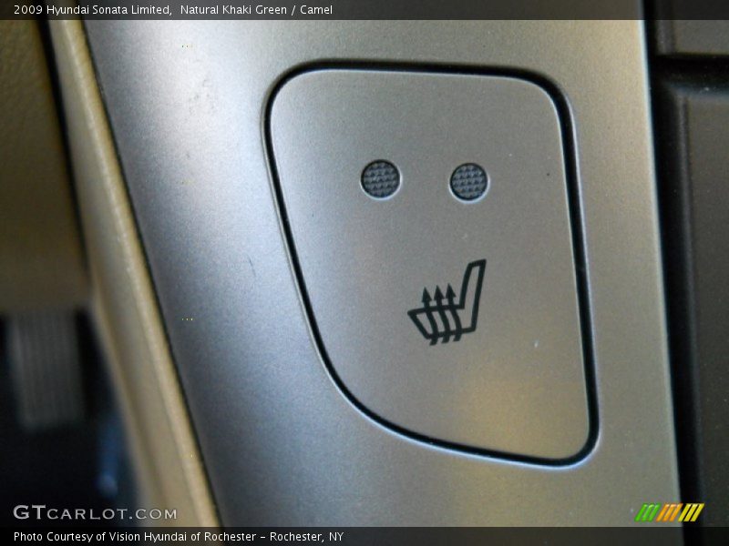 Natural Khaki Green / Camel 2009 Hyundai Sonata Limited