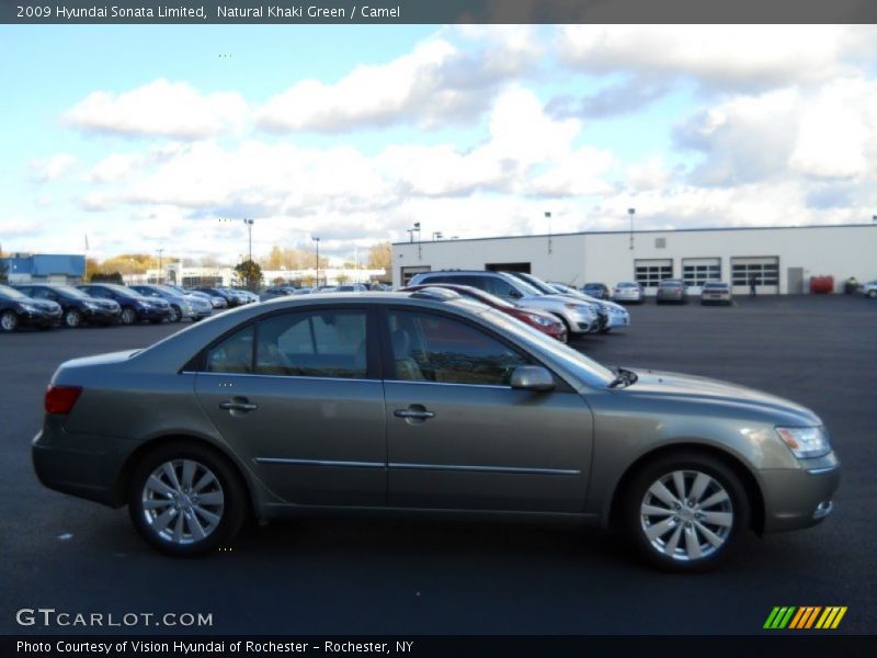 Natural Khaki Green / Camel 2009 Hyundai Sonata Limited
