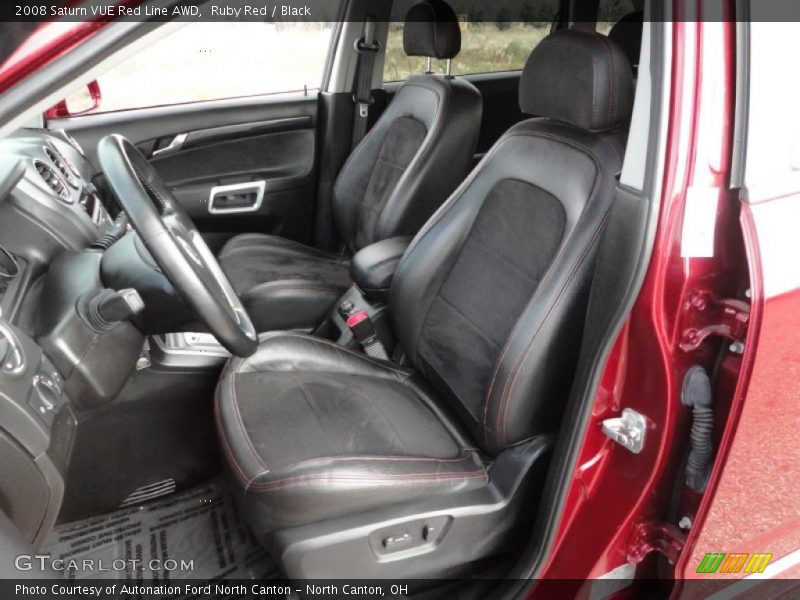 Redline, Drivers Seat in Black - 2008 Saturn VUE Red Line AWD