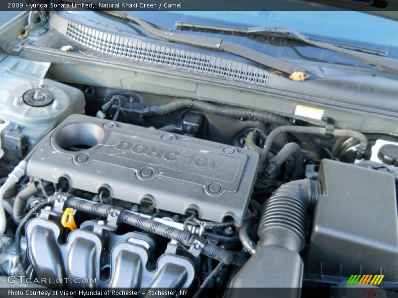 Natural Khaki Green / Camel 2009 Hyundai Sonata Limited