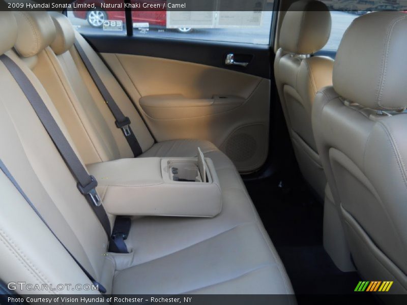 Natural Khaki Green / Camel 2009 Hyundai Sonata Limited