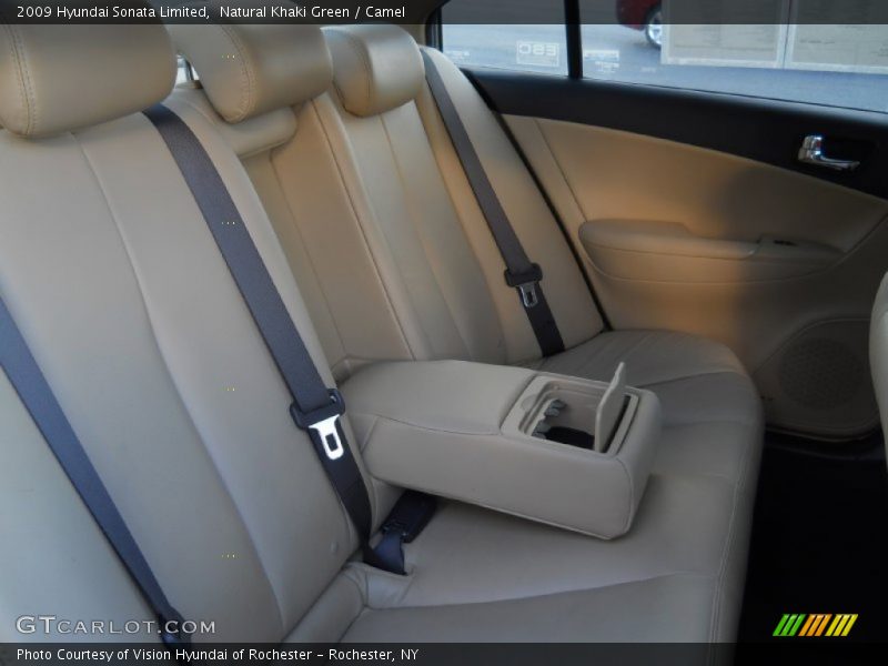 Natural Khaki Green / Camel 2009 Hyundai Sonata Limited