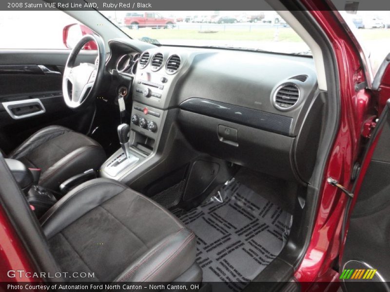 Ruby Red / Black 2008 Saturn VUE Red Line AWD