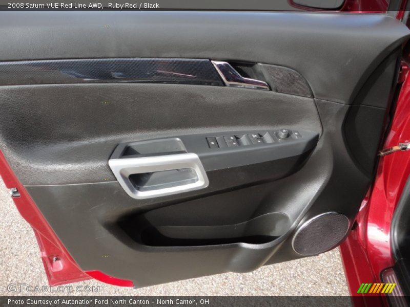 Ruby Red / Black 2008 Saturn VUE Red Line AWD