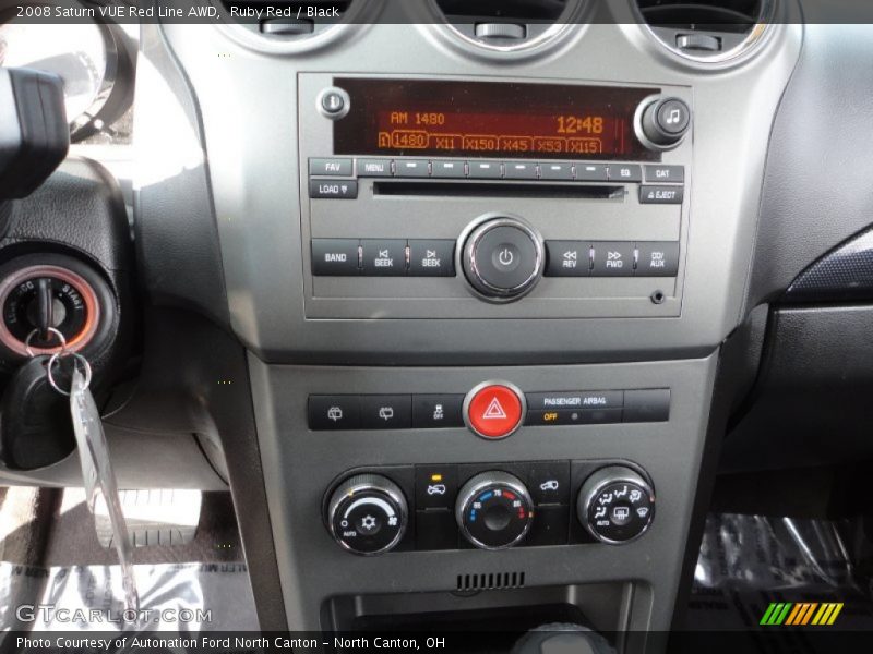 Ruby Red / Black 2008 Saturn VUE Red Line AWD