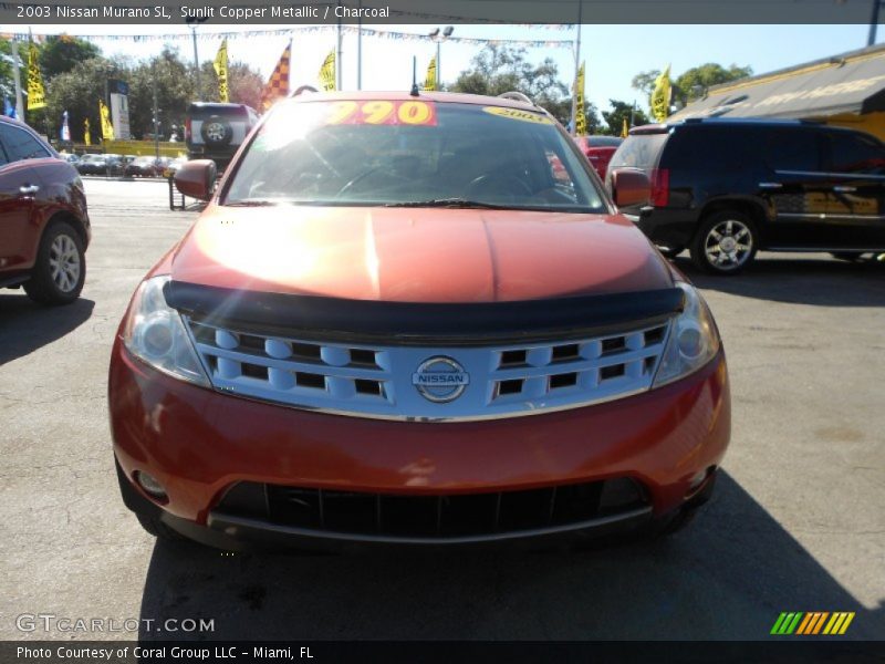 Sunlit Copper Metallic / Charcoal 2003 Nissan Murano SL