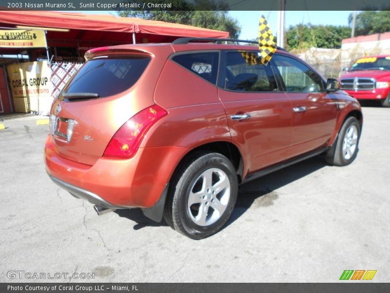 Sunlit Copper Metallic / Charcoal 2003 Nissan Murano SL