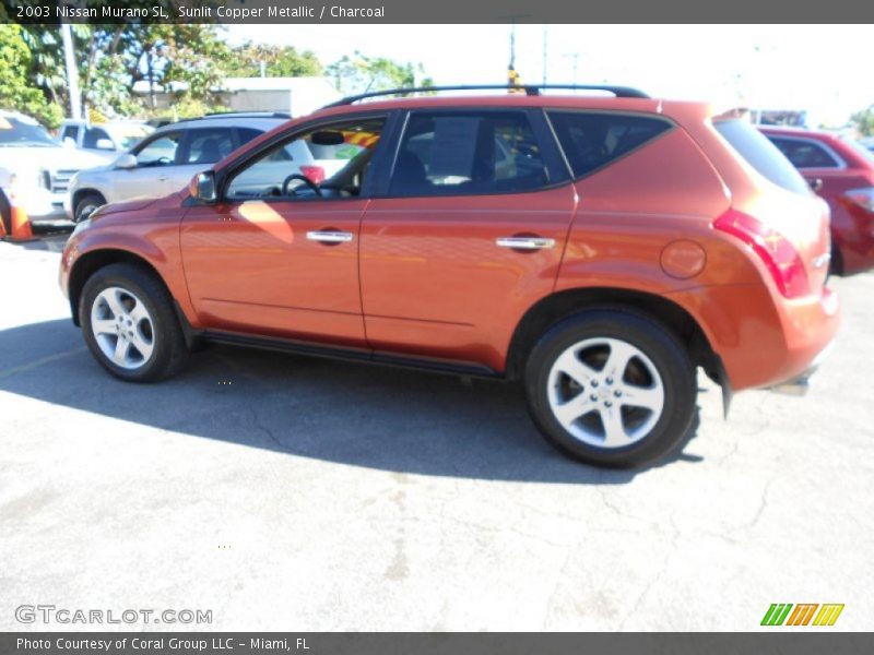 Sunlit Copper Metallic / Charcoal 2003 Nissan Murano SL