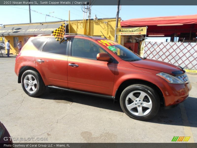 Sunlit Copper Metallic / Charcoal 2003 Nissan Murano SL