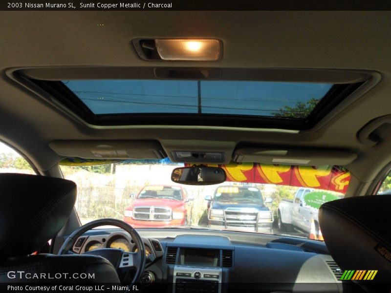 Sunlit Copper Metallic / Charcoal 2003 Nissan Murano SL