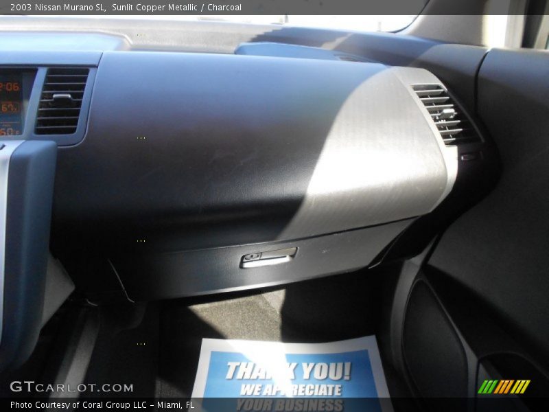 Sunlit Copper Metallic / Charcoal 2003 Nissan Murano SL