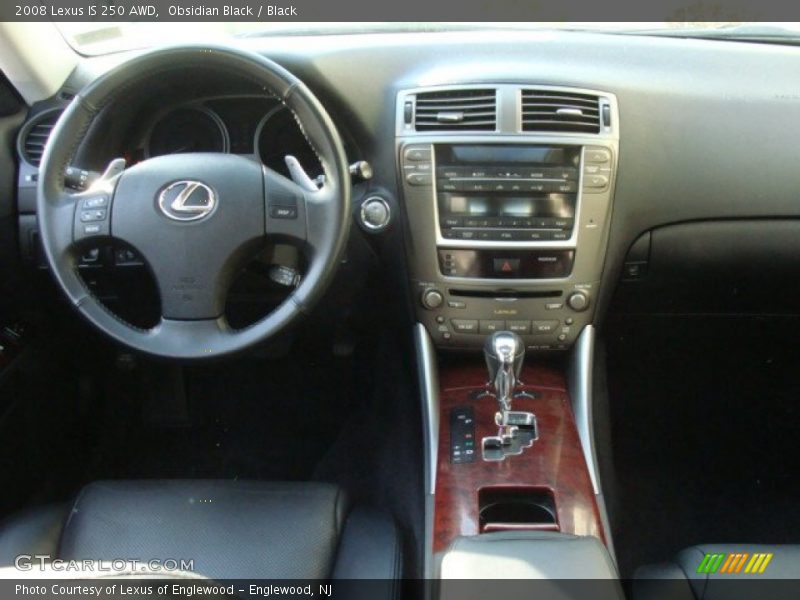 Obsidian Black / Black 2008 Lexus IS 250 AWD