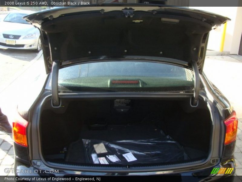 Obsidian Black / Black 2008 Lexus IS 250 AWD