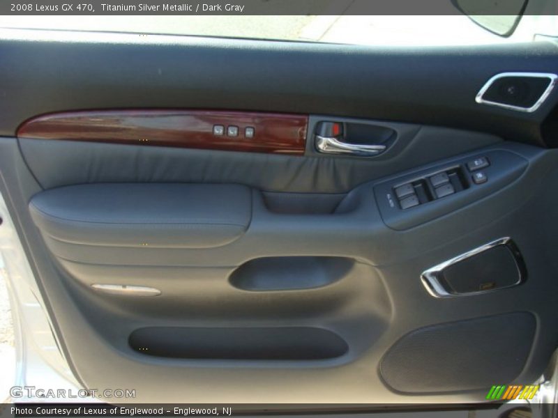 Titanium Silver Metallic / Dark Gray 2008 Lexus GX 470