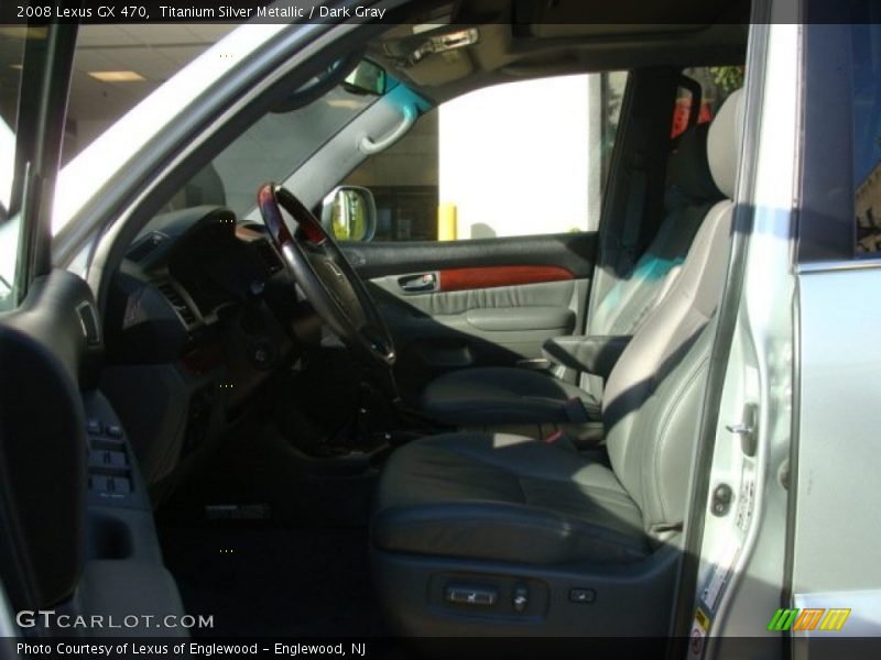 Titanium Silver Metallic / Dark Gray 2008 Lexus GX 470