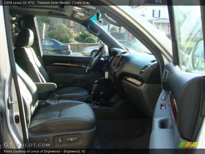 Titanium Silver Metallic / Dark Gray 2008 Lexus GX 470