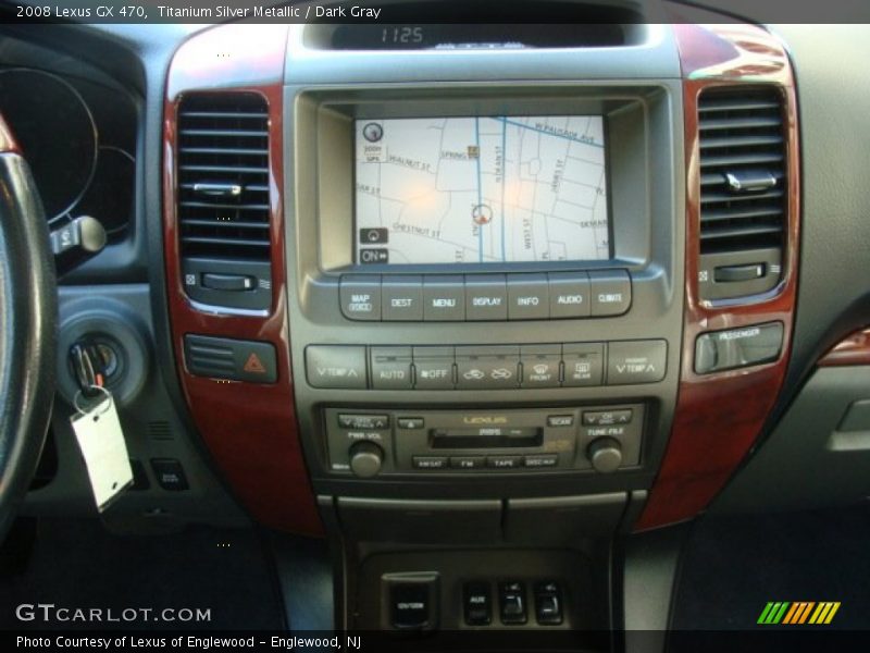 Titanium Silver Metallic / Dark Gray 2008 Lexus GX 470
