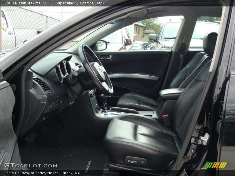 Super Black / Charcoal Black 2008 Nissan Maxima 3.5 SE