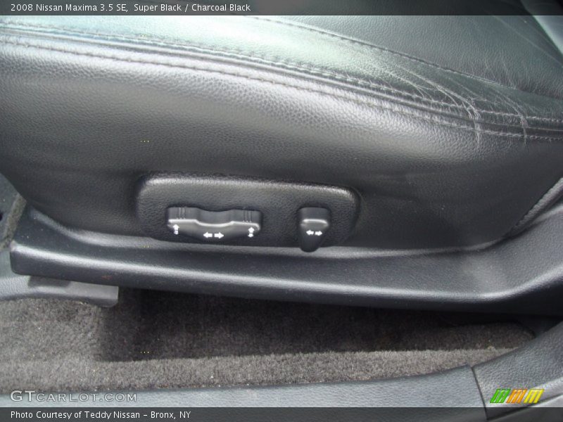 Super Black / Charcoal Black 2008 Nissan Maxima 3.5 SE