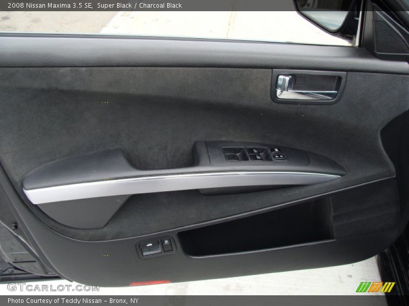 Super Black / Charcoal Black 2008 Nissan Maxima 3.5 SE