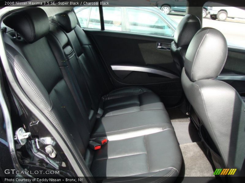 Super Black / Charcoal Black 2008 Nissan Maxima 3.5 SE