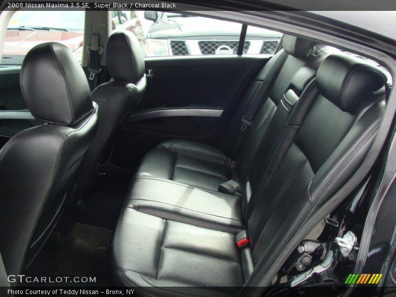 Super Black / Charcoal Black 2008 Nissan Maxima 3.5 SE
