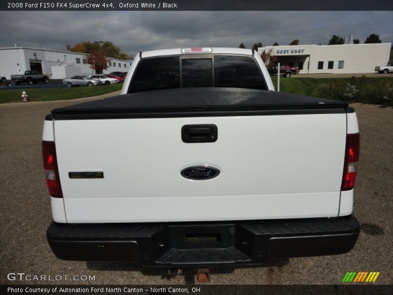 Oxford White / Black 2008 Ford F150 FX4 SuperCrew 4x4