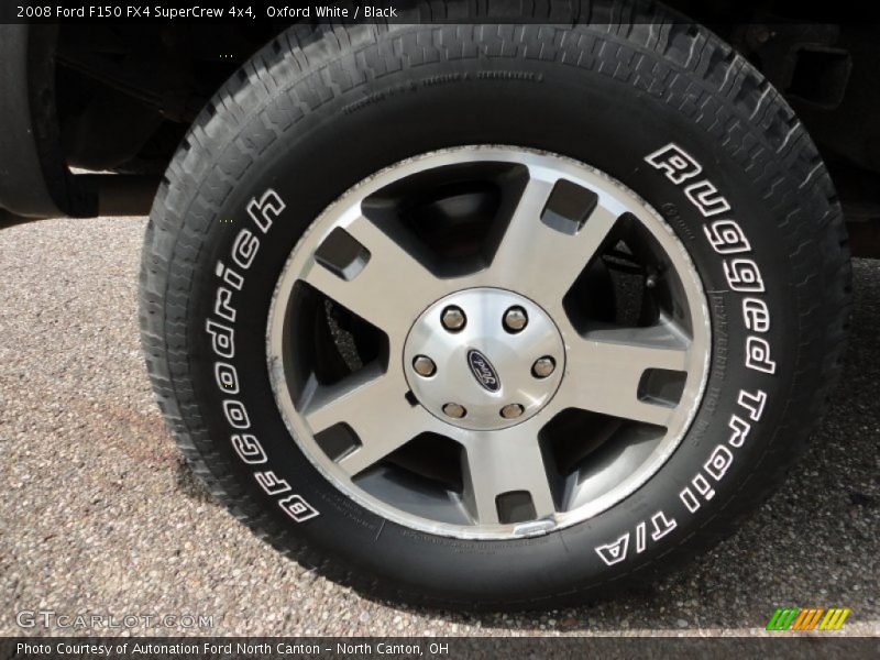Oxford White / Black 2008 Ford F150 FX4 SuperCrew 4x4