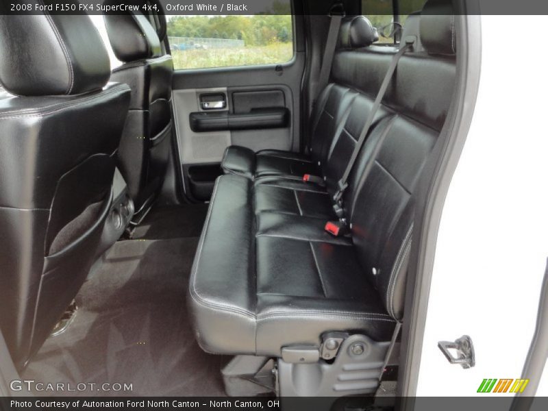 Oxford White / Black 2008 Ford F150 FX4 SuperCrew 4x4
