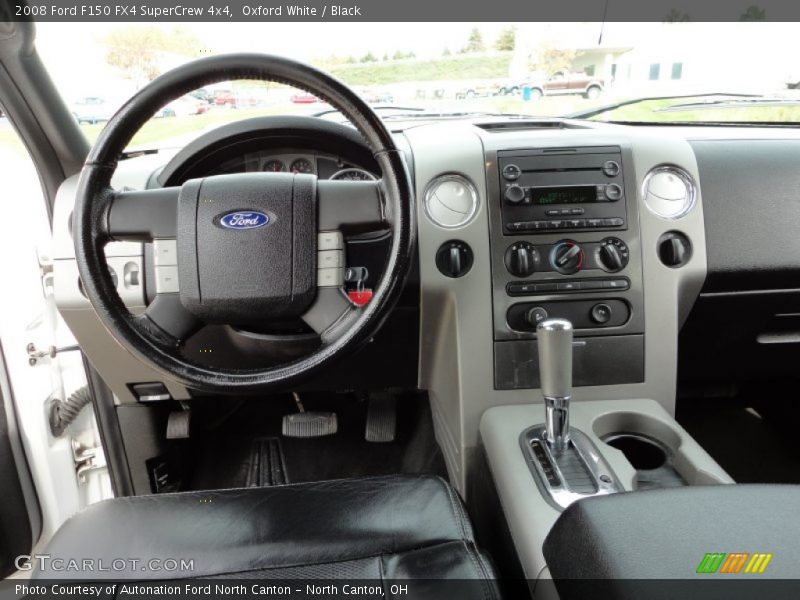 Oxford White / Black 2008 Ford F150 FX4 SuperCrew 4x4