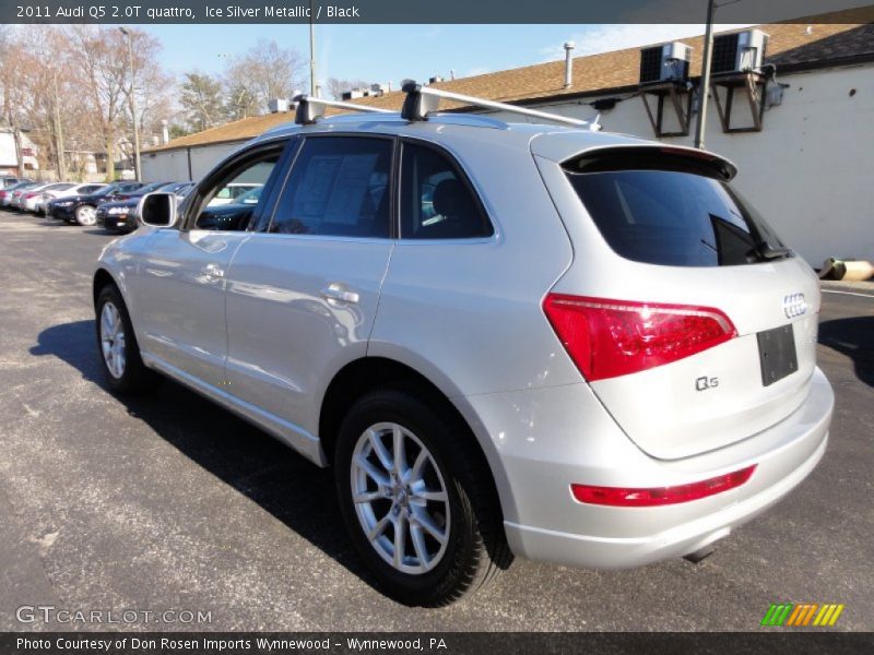 Ice Silver Metallic / Black 2011 Audi Q5 2.0T quattro