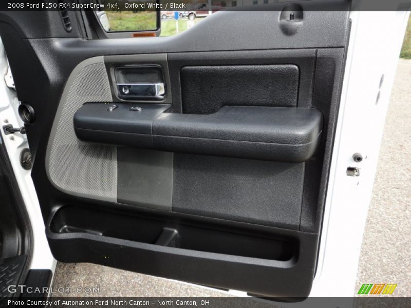 Oxford White / Black 2008 Ford F150 FX4 SuperCrew 4x4