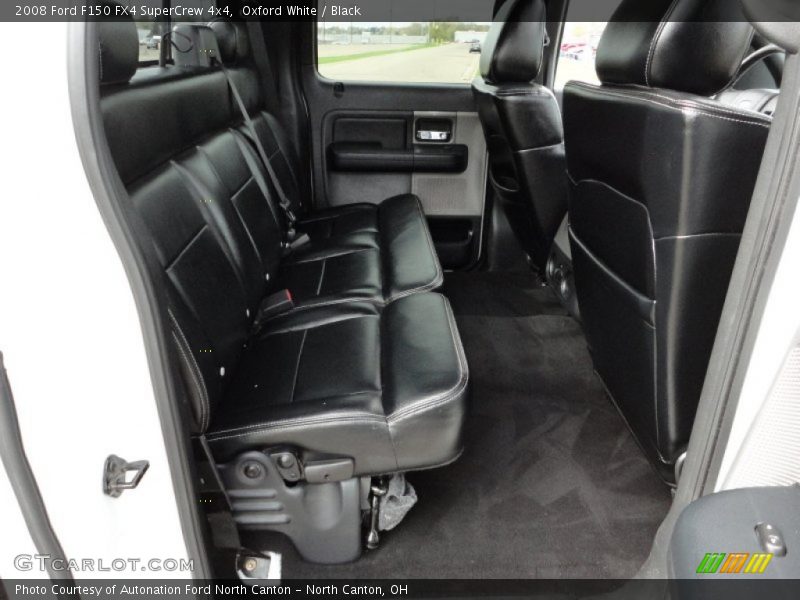 Oxford White / Black 2008 Ford F150 FX4 SuperCrew 4x4