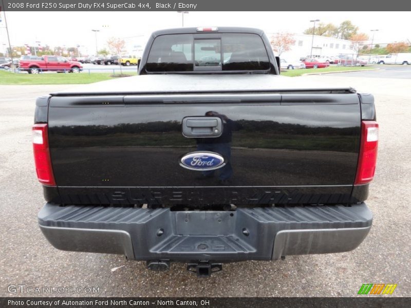 Black / Ebony 2008 Ford F250 Super Duty FX4 SuperCab 4x4
