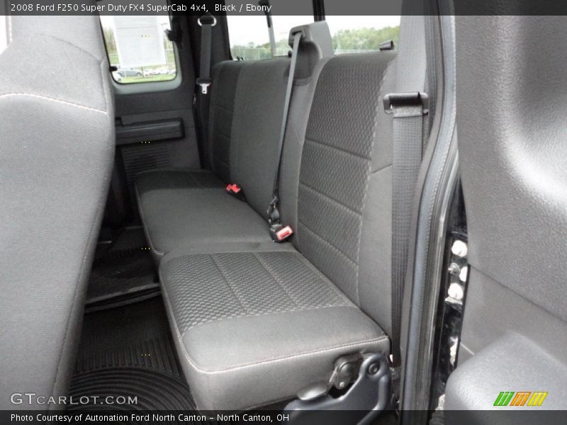 Black / Ebony 2008 Ford F250 Super Duty FX4 SuperCab 4x4