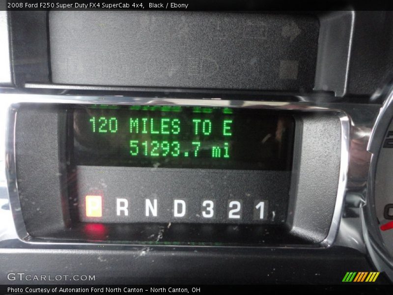 Black / Ebony 2008 Ford F250 Super Duty FX4 SuperCab 4x4