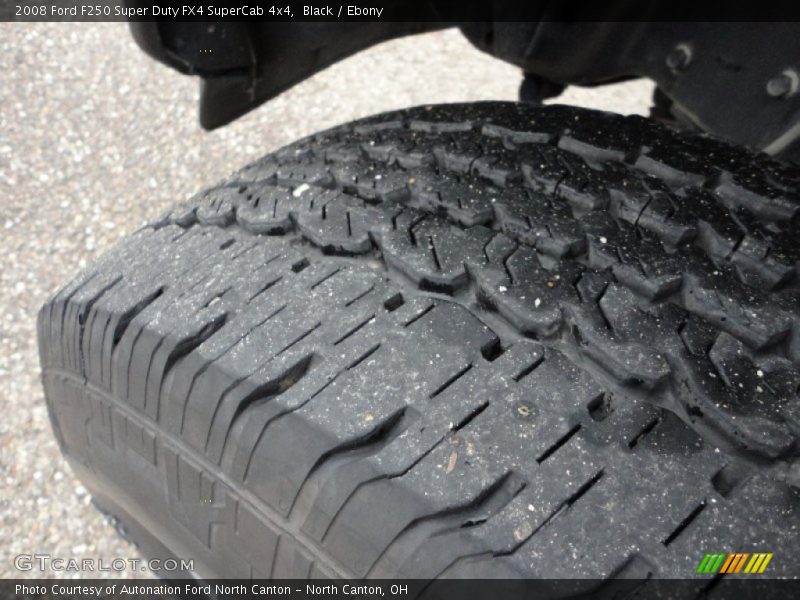 Black / Ebony 2008 Ford F250 Super Duty FX4 SuperCab 4x4
