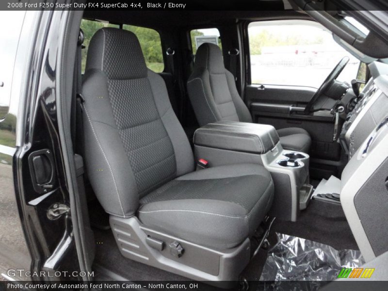 Black / Ebony 2008 Ford F250 Super Duty FX4 SuperCab 4x4