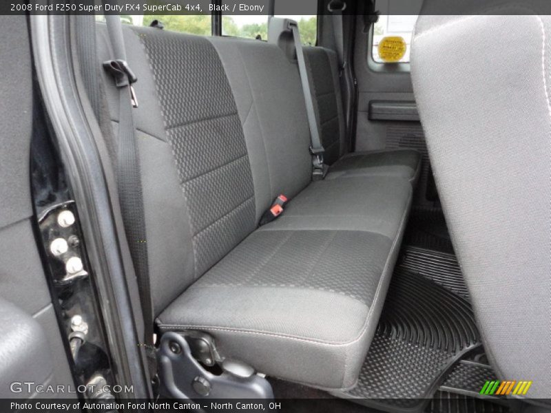Black / Ebony 2008 Ford F250 Super Duty FX4 SuperCab 4x4