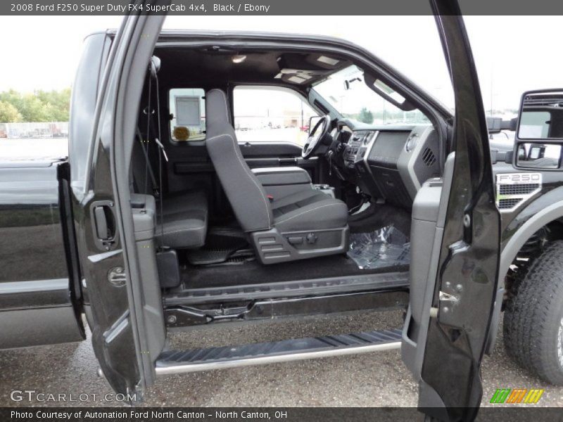 Black / Ebony 2008 Ford F250 Super Duty FX4 SuperCab 4x4