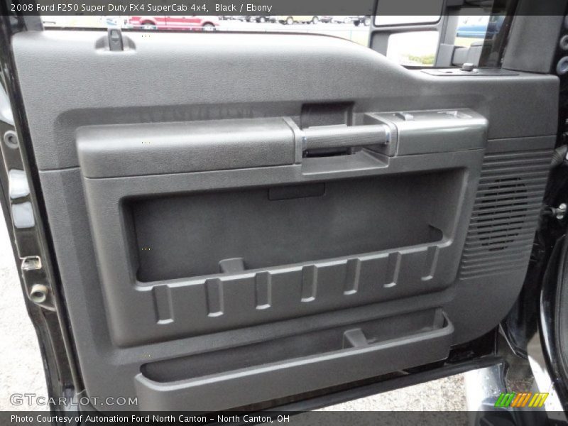 Black / Ebony 2008 Ford F250 Super Duty FX4 SuperCab 4x4