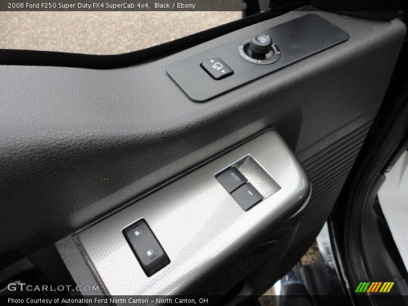 Black / Ebony 2008 Ford F250 Super Duty FX4 SuperCab 4x4